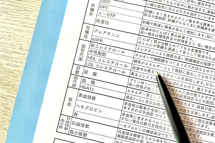 問診・身体検査